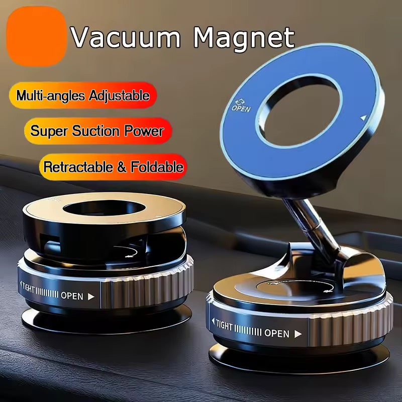 Universal 360° Magnetic Vacuum Car Phone Mount".
